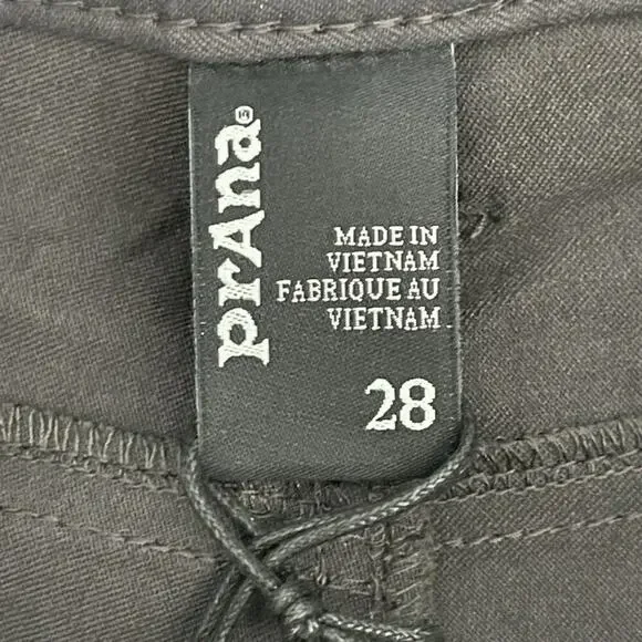 2/$30 NWT prAna Brion Short 11 inch W28 Charcoal Abrasion Resistant Reinforced - Picture 12 of 16